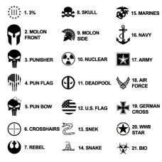 Extended Take Down Pins 