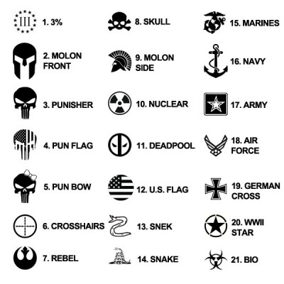 Extended Take Down Pins 