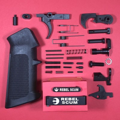 .223/5.56 Complete Lower Parts Kit - Rebel Scum