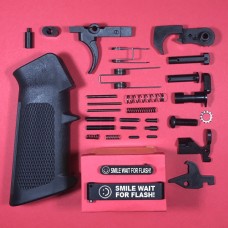 .223/5.56 Complete Lower Parts Kit - Smile Wait For Flash .223/5.56 Complete Lower Parts Kit - Smile Wait For Flash