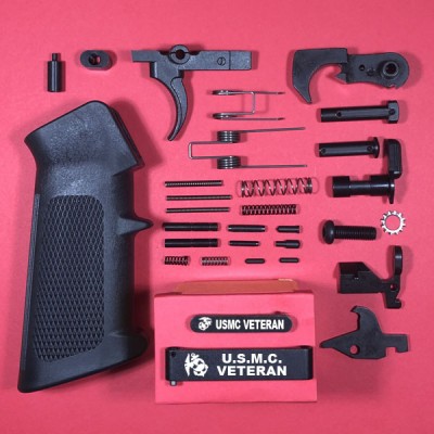 .223/5.56 Complete Lower Parts Kit - USMC Veteran