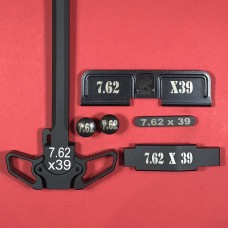 AR-15 Engraved Ambidextrous Handle Bundle 7.62 x39