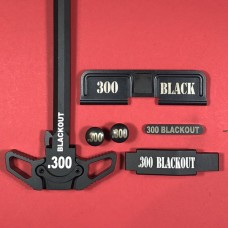 AR-15 Engraved Ambidextrous Handle Bundle 300 Blackout