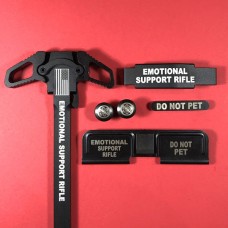 AR-15 Engraved Ambidextrous Handle Bundle Emotional Support Rifle