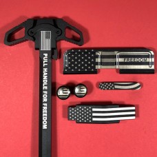 AR-15 Engraved Ambidextrous Handle Bundle Freedom