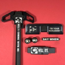 AR-15 Engraved Ambidextrous Handle Bundle Tombstone