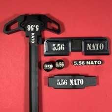 AR-15 Engraved Ambidextrous Handle Bundle 5.56