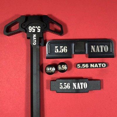 AR-15 Engraved Ambidextrous Handle Bundle 5.56
